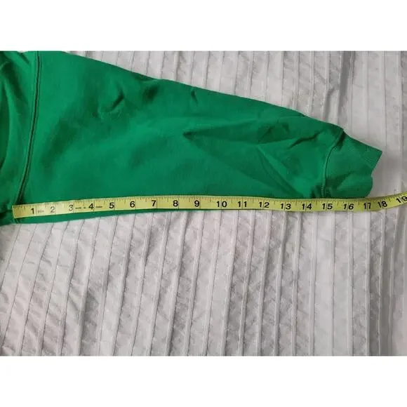 Sprite Lemon Lime Cola Crop Top Sweatshirt Green Crop Medium Halloween Costume - Picture 7 of 8